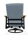 St. Catherine Cushion Swivel Rocker Polymer Arm - LOOMLAN - Telescope - Outdoor Accent Chairs