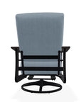 St. Catherine Cushion Swivel Rocker Polymer Arm - LOOMLAN - Telescope - Outdoor Accent Chairs