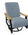 St. Catherine Cushion Swivel Rocker Polymer Arm - LOOMLAN - Telescope - Outdoor Accent Chairs