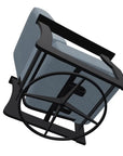 St. Catherine Marine Grade Deep Cushion Swivel Rocker - LOOMLAN - Telescope - Outdoor Accent Chairs