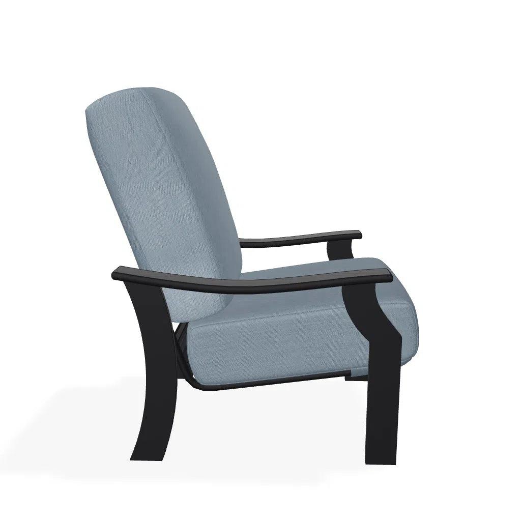 St. Catherine Marine Grade Outdoor Lounge Chair - LOOMLAN - Telescope - Outdoor Accent Chairs
