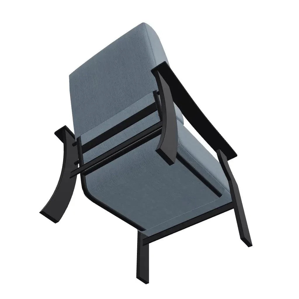 St. Catherine Marine Grade Outdoor Lounge Chair - LOOMLAN - Telescope - Outdoor Accent Chairs