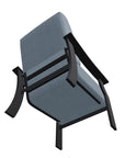 St. Catherine Marine Grade Outdoor Lounge Chair - LOOMLAN - Telescope - Outdoor Accent Chairs
