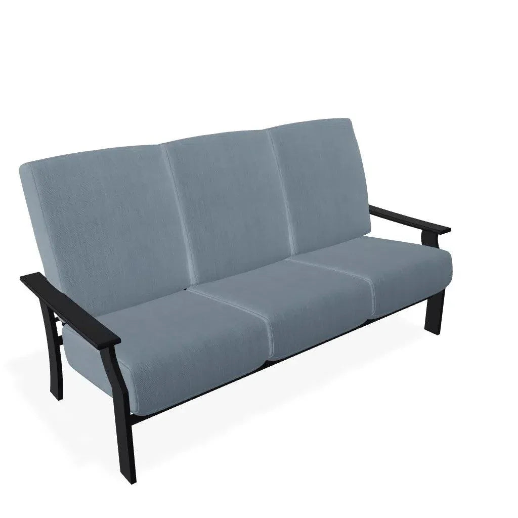 St. Catherine Marine Grade Polymer Deep Cushion Sofa - LOOMLAN - Telescope - Outdoor Sofas &amp; Loveseats