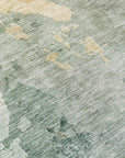 LOOMLAN Rugs Stanley Blue Washable Indoor-Outdoor Rug