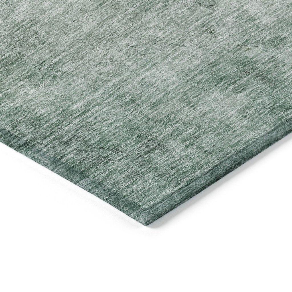 LOOMLAN Rugs Stanley Blue Washable Indoor-Outdoor Rug