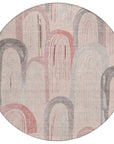 Starave Orange Washable Indoor - Outdoor Rug - LOOMLAN - LOOMLAN Rugs - Outdoor Rugs