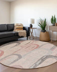 Starave Orange Washable Indoor - Outdoor Rug - LOOMLAN - LOOMLAN Rugs - Outdoor Rugs