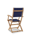 Stella Durable Teak Patio Round Bistro Set 3PC - LOOMLAN - HiTeak - Outdoor Bistro Sets