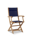 Stella Durable Teak Patio Round Bistro Set 3PC - LOOMLAN - HiTeak - Outdoor Bistro Sets