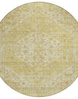 LOOMLAN Rugs Stockholm Gold Washable Indoor-Outdoor Rug