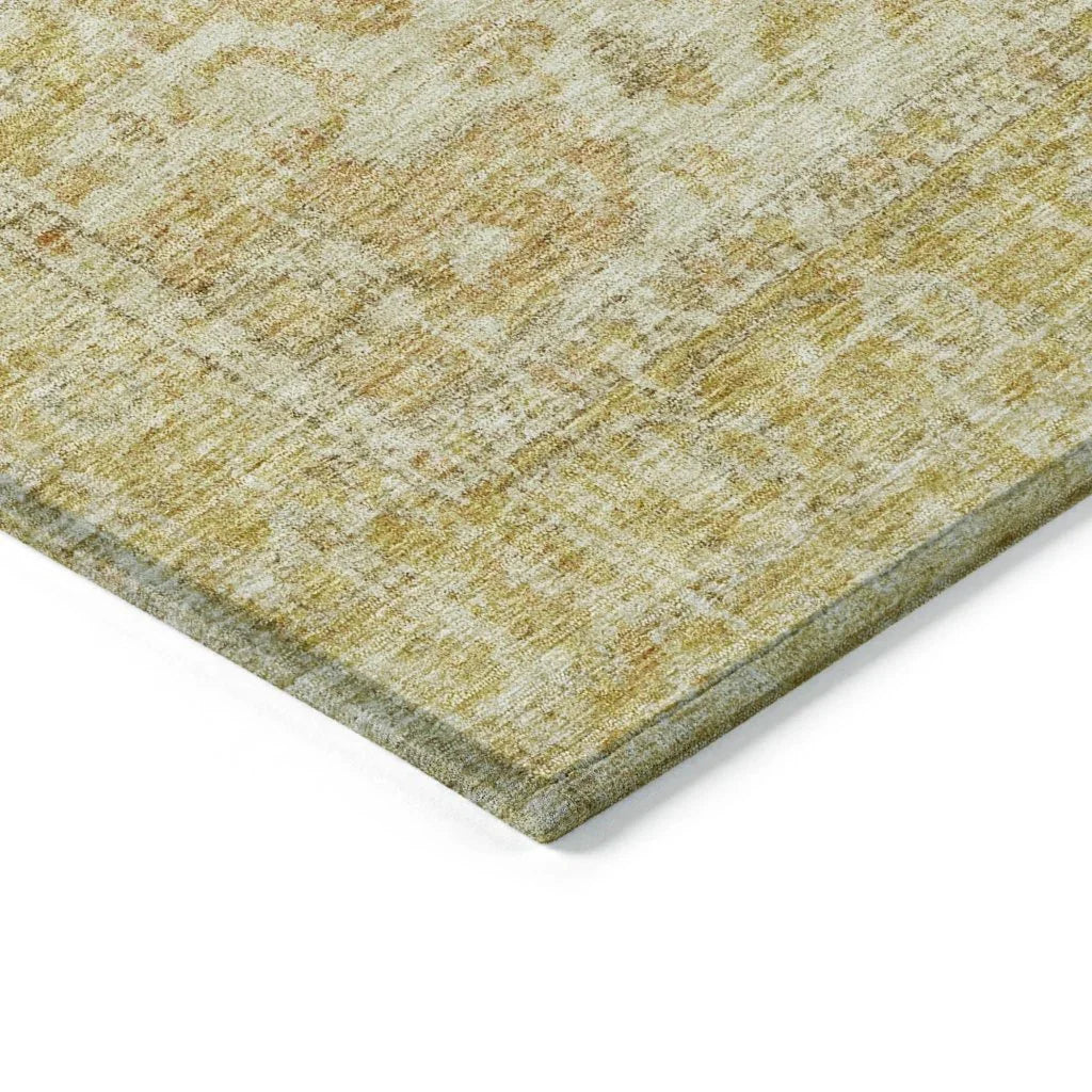 LOOMLAN Rugs Stockholm Gold Washable Indoor-Outdoor Rug