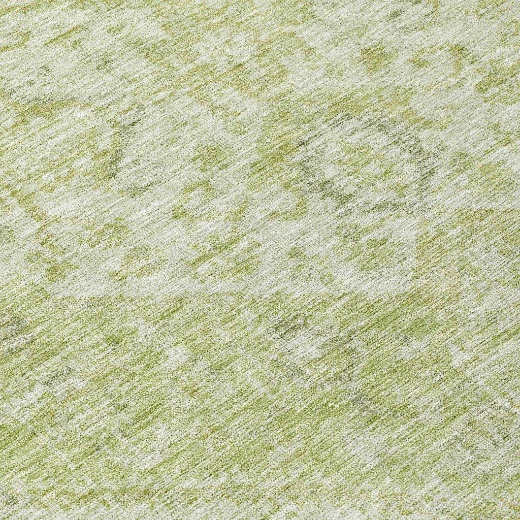 LOOMLAN Rugs Stockholm Green Washable Indoor-Outdoor Rug