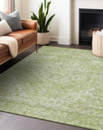 LOOMLAN Rugs Stockholm Green Washable Indoor-Outdoor Rug