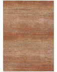LOOMLAN Rugs Suma Orange Washable Indoor-Outdoor Rug