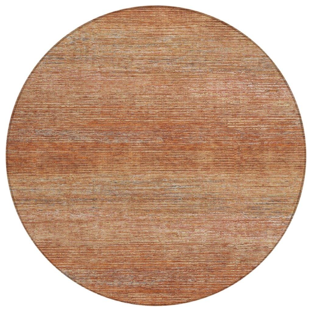 LOOMLAN Rugs Suma Orange Washable Indoor-Outdoor Rug