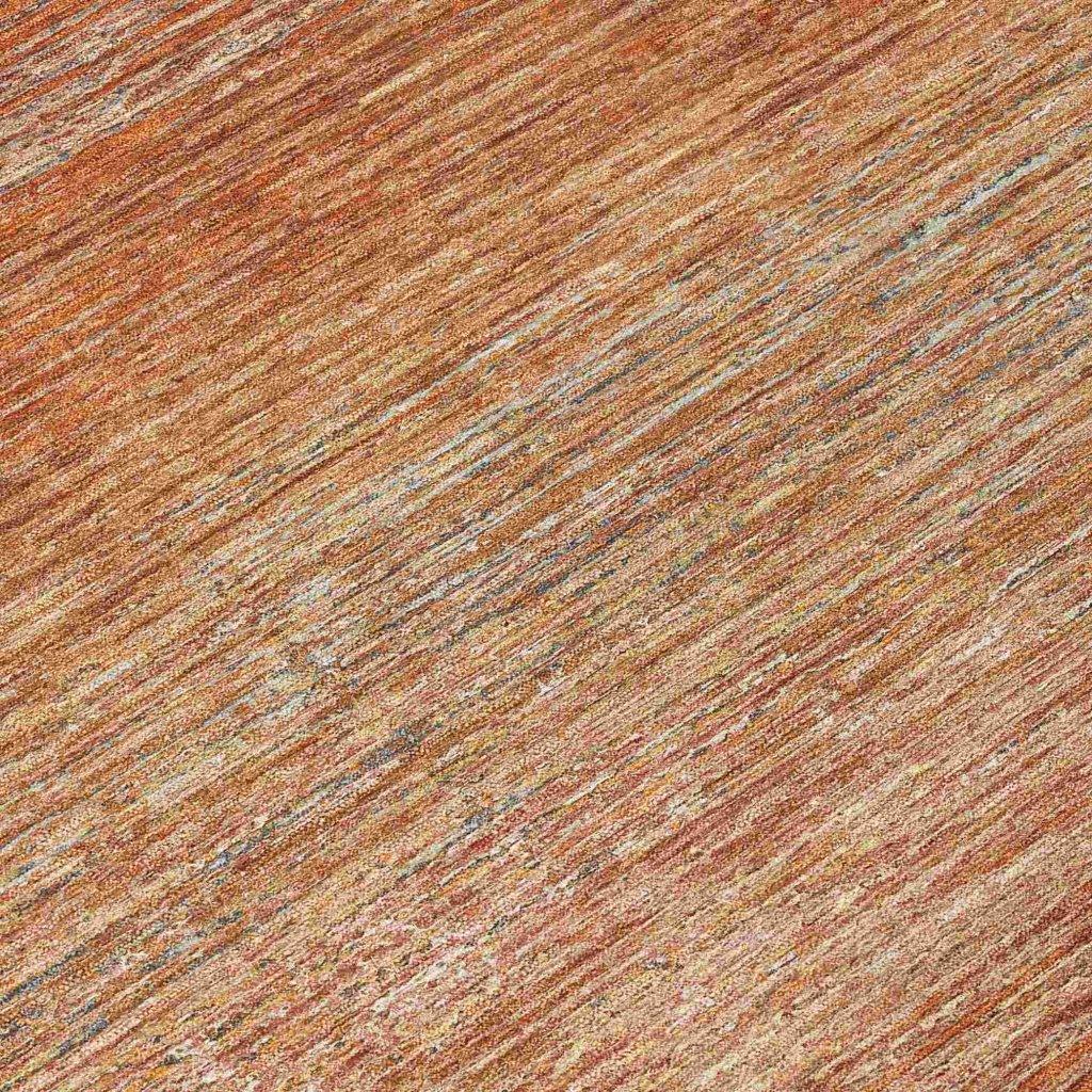 LOOMLAN Rugs Suma Orange Washable Indoor-Outdoor Rug