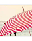Summer Beach Umbrella d Canvas Wall Art For Living Room - LOOMLAN - LOOMLAN - Canvas Art
