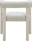 Sunbath Aluminum White Dining Arm Chair 2PC - LOOMLAN - Zuo Modern - Outdoor Dining Chairs