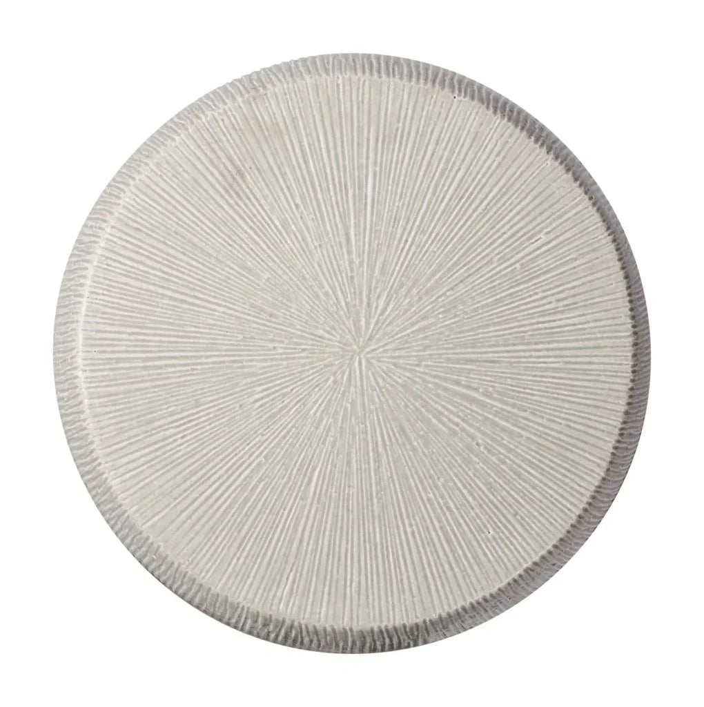 Seasonal Living Sunburst Ceramic Glazed Patio Stool