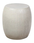 Seasonal Living Sunburst Ceramic Glazed Patio Stool