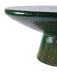 Sunburst Ceramic Patio Coffee Table - LOOMLAN - Seasonal Living - Outdoor Coffee Tables