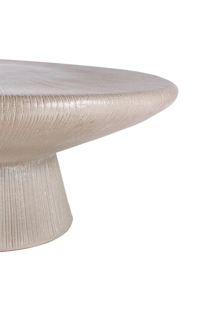 Sunburst Ceramic Patio Coffee Table - LOOMLAN - Seasonal Living - Outdoor Coffee Tables