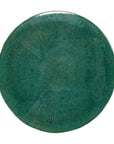 Sunburst Ceramic Round Patio Accent Table - LOOMLAN - Seasonal Living - Outdoor Side Tables