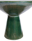 Sunburst Ceramic Round Patio Accent Table - LOOMLAN - Seasonal Living - Outdoor Side Tables