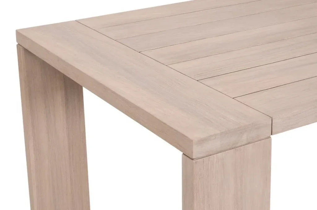 Sur Rectangular Outdoor Dining Table - LOOMLAN - Essentials For Living - Outdoor Dining Tables