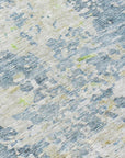 LOOMLAN Rugs Suri Blue Washable Indoor-Outdoor Rug