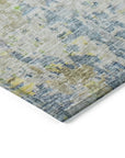 LOOMLAN Rugs Suri Blue Washable Indoor-Outdoor Rug