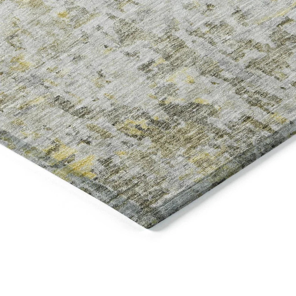 LOOMLAN Rugs Suri Brown Washable Indoor-Outdoor Rug
