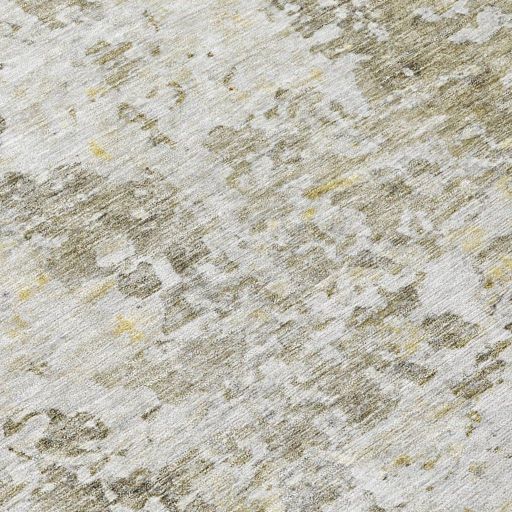 LOOMLAN Rugs Suri Brown Washable Indoor-Outdoor Rug