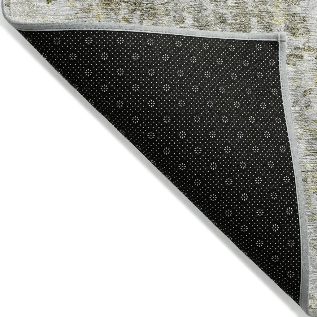 LOOMLAN Rugs Suri Brown Washable Indoor-Outdoor Rug