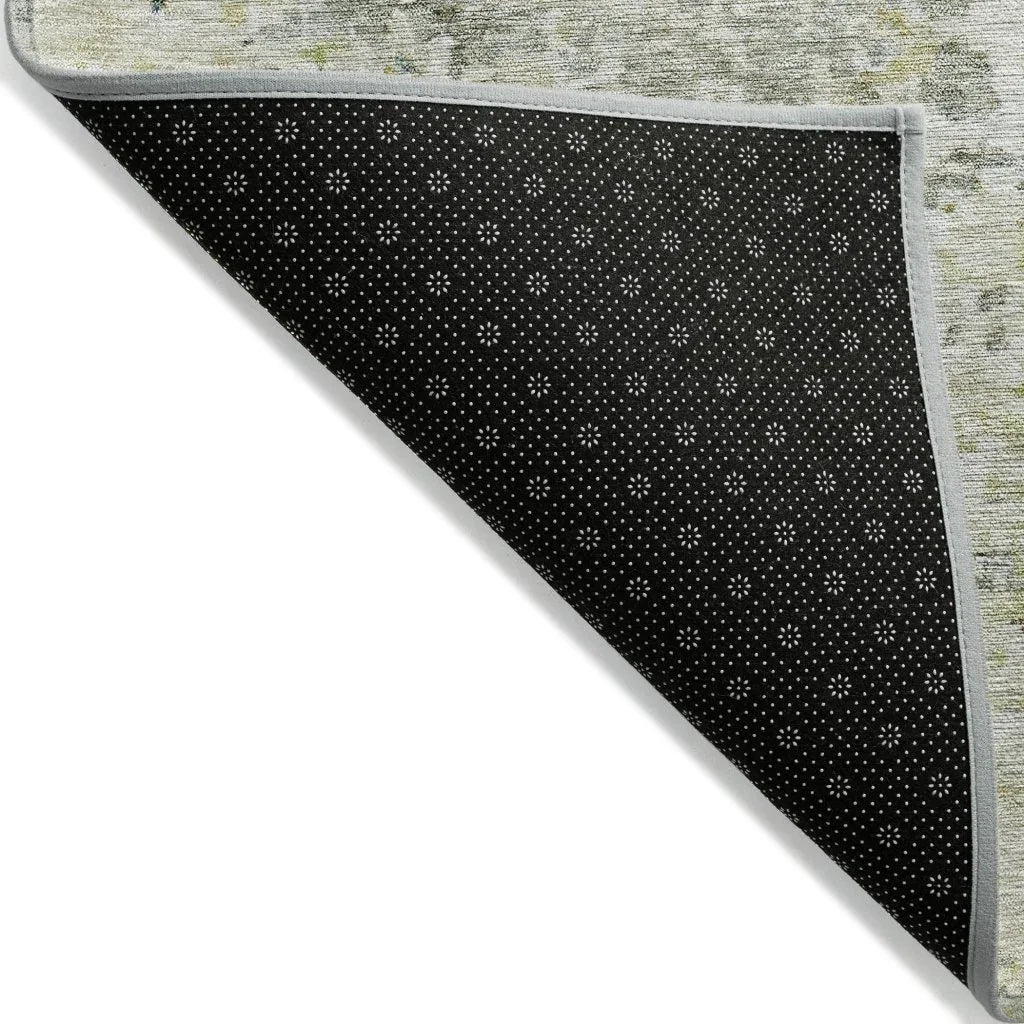 LOOMLAN Rugs Suri Green Washable Indoor-Outdoor Rug