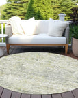 LOOMLAN Rugs Suri Green Washable Indoor-Outdoor Rug