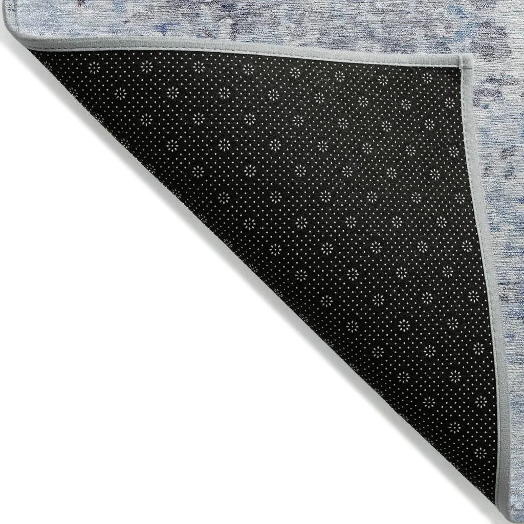 LOOMLAN Rugs Suri Sky Washable Indoor-Outdoor Rug