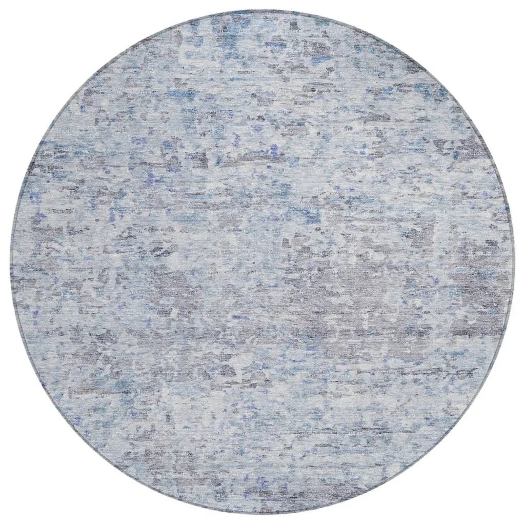 LOOMLAN Rugs Suri Sky Washable Indoor-Outdoor Rug