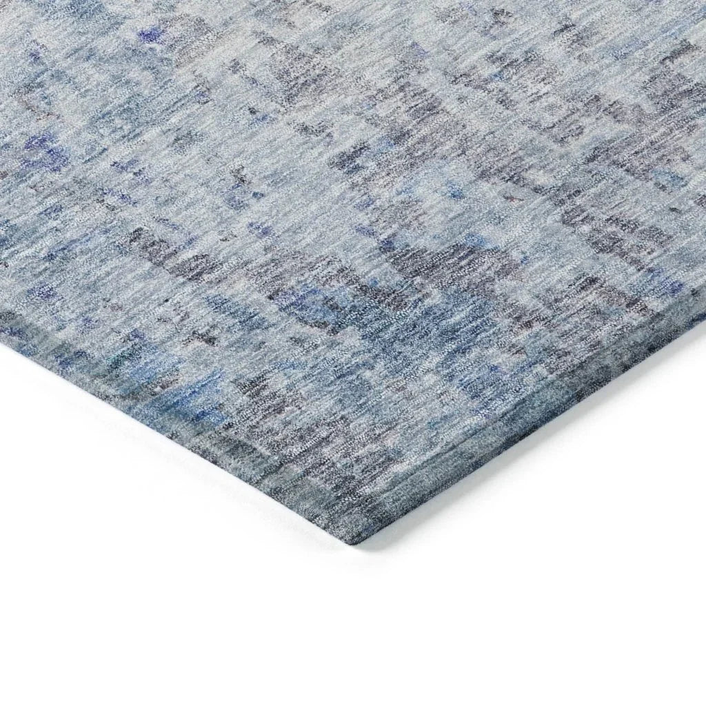 LOOMLAN Rugs Suri Sky Washable Indoor-Outdoor Rug