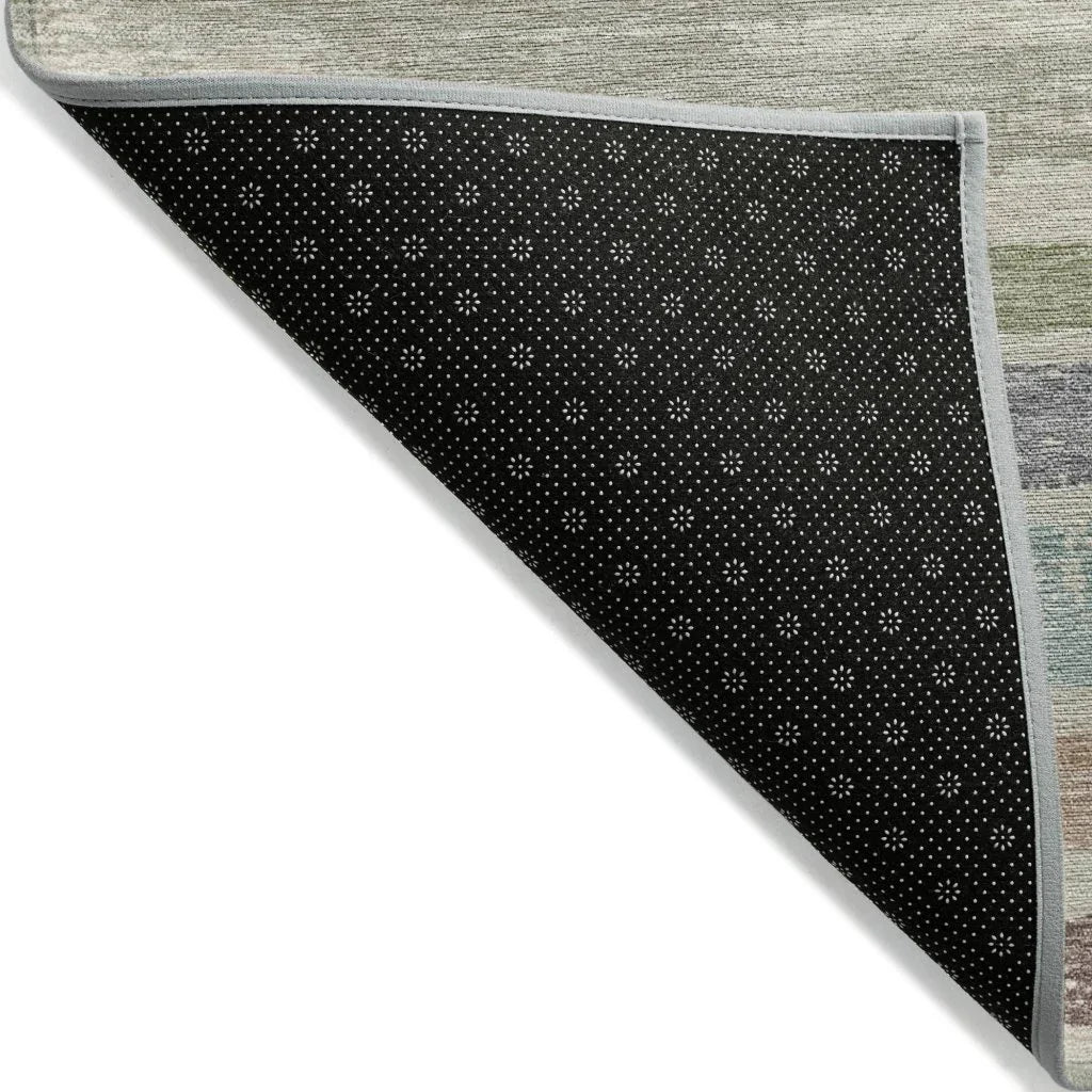 LOOMLAN Rugs Sylira Beige Washable Indoor-Outdoor Rug