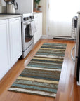 LOOMLAN Rugs Sylira Brown Washable Indoor-Outdoor Rug