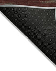 LOOMLAN Rugs Sylira Chocolate Washable Indoor-Outdoor Rug