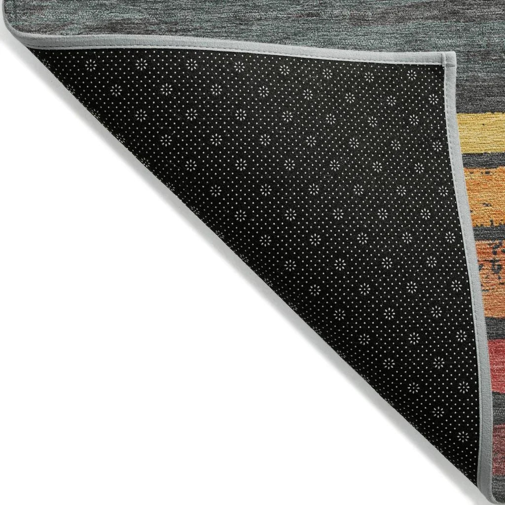 LOOMLAN Rugs Sylira Granite Washable Indoor-Outdoor Rug
