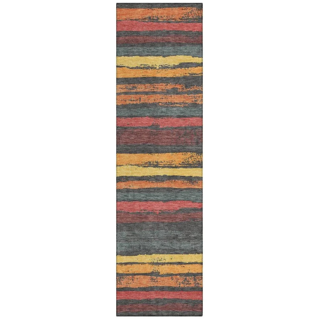 LOOMLAN Rugs Sylira Granite Washable Indoor-Outdoor Rug