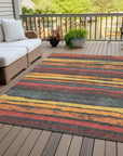LOOMLAN Rugs Sylira Granite Washable Indoor-Outdoor Rug