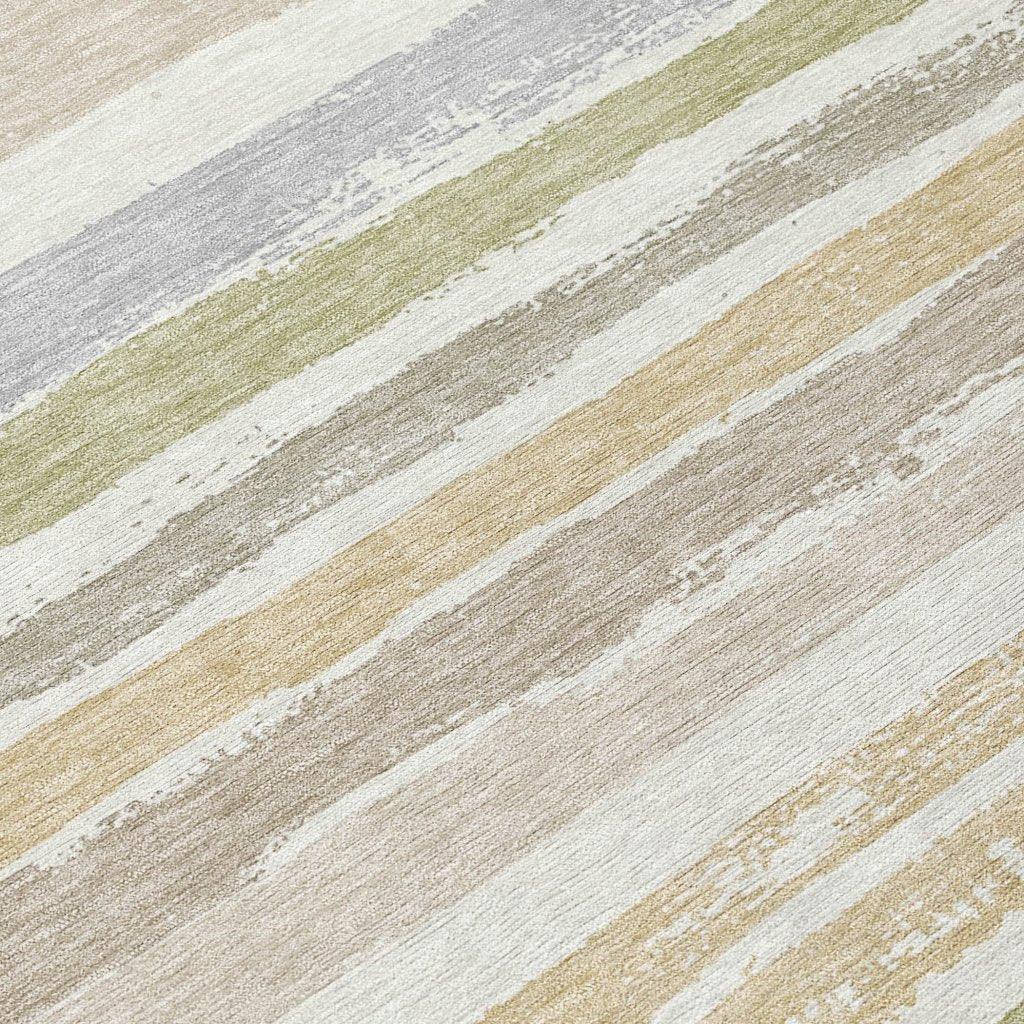 LOOMLAN Rugs Sylira Ivory Washable Indoor-Outdoor Rug