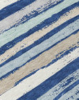 LOOMLAN Rugs Sylira Navy Washable Indoor-Outdoor Rug