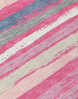 LOOMLAN Rugs Sylira Pink Washable Indoor-Outdoor Rug
