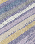 LOOMLAN Rugs Sylira Purple Washable Indoor-Outdoor Rug